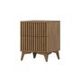 Voir la diapositive 6 : BEST MOBILIER Portmore - table de chevet - effet bois - 40 cm