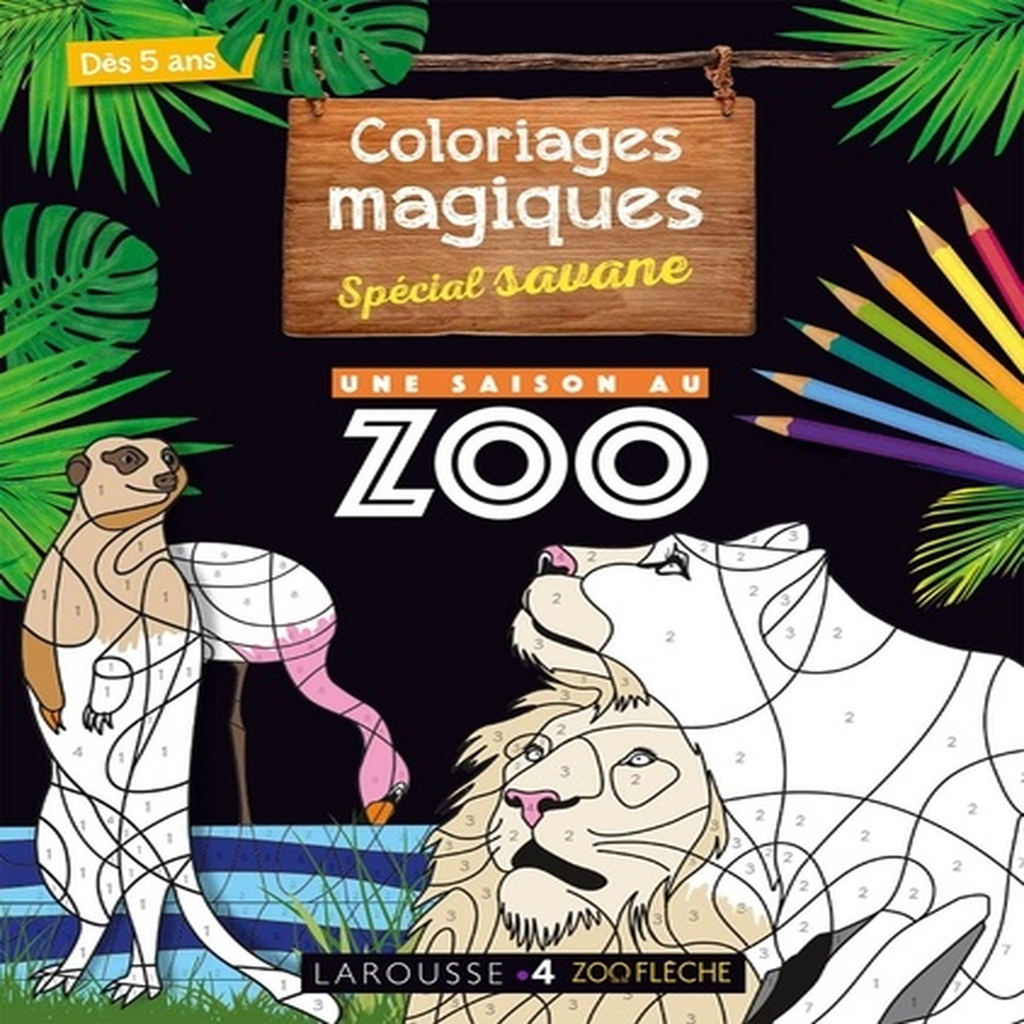 MON CAHIER DE COLORIAGES MAGIQUES SPECIAL SAVANE, Amelin Pauline