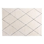 Paris Prix Tapis Déco Shaggy  Patrik  200x290cm Blanc