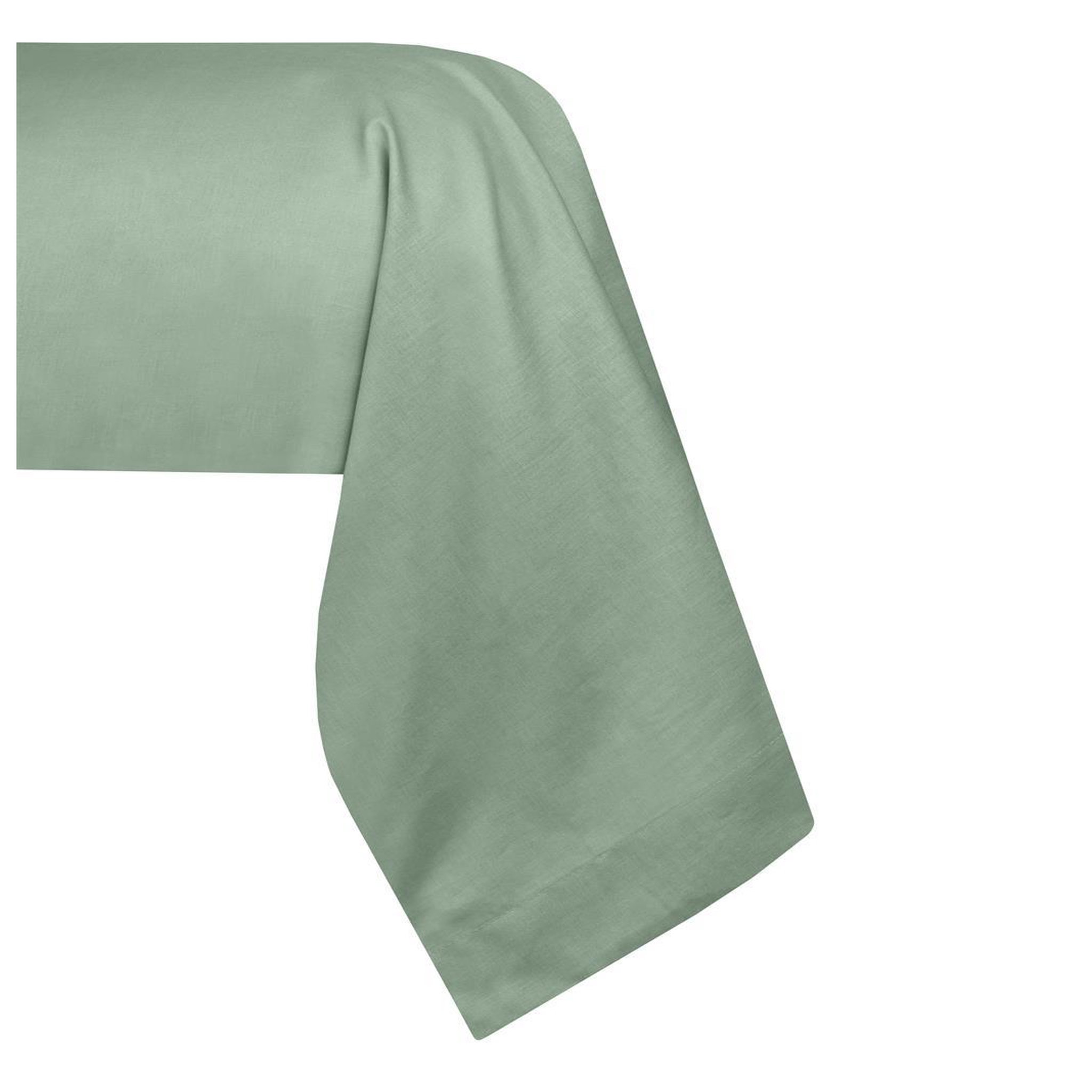 Voir la diapositive 1 : Eden 1 taie de traversin percale de coton uni elysee