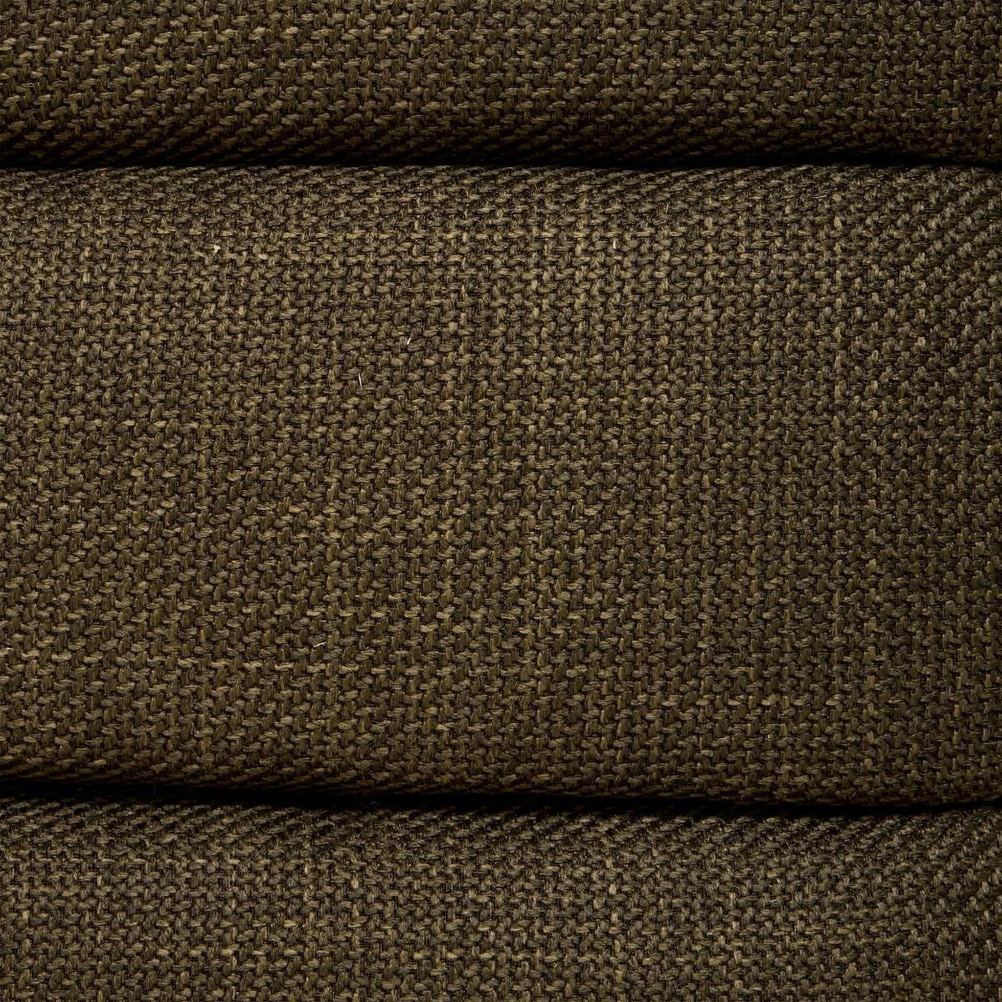 Voir la diapositive 5 : ATMOSPHERA Pouf 3 arches en tissu  sisco  44cm kaki