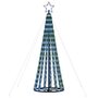 Voir la diapositive 4 : VIDAXL Sapin de Noël à LED 275 LED bleu 180 cm