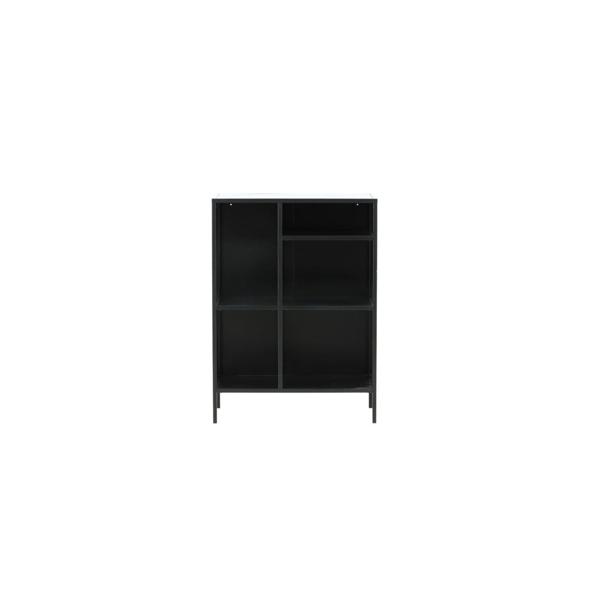 Voir la diapositive 3 : Paris Prix Étagère 3 niveaux en métal  misha  110cm noir
