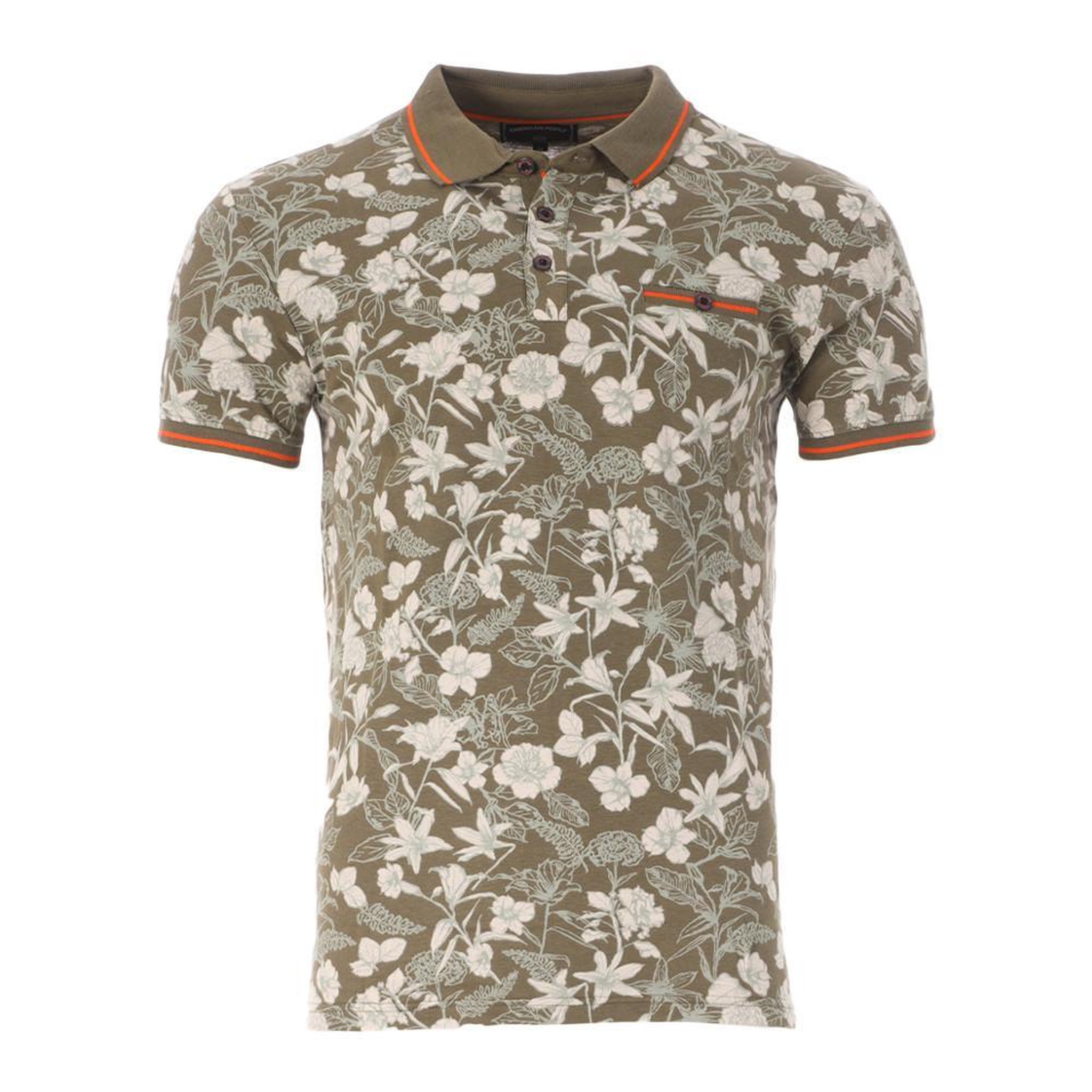 Voir la diapositive 1 : AMERICAN PEOPLE Polo  Homme American People Pacha