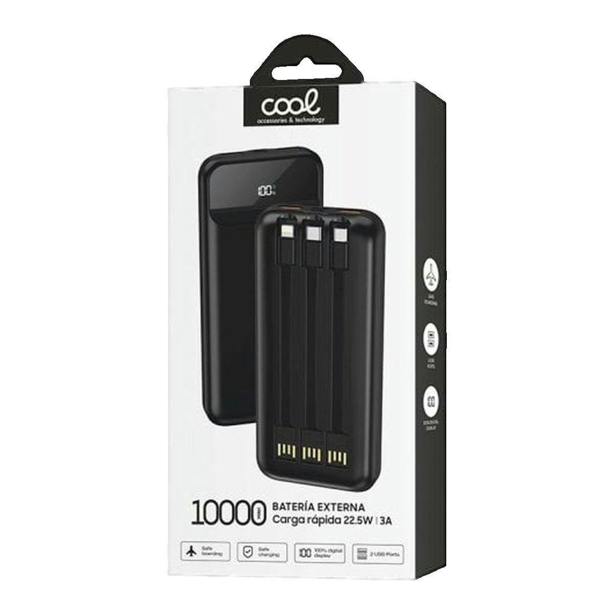 Cool Chargeur Portable cool-accesorios 10 000 mAh