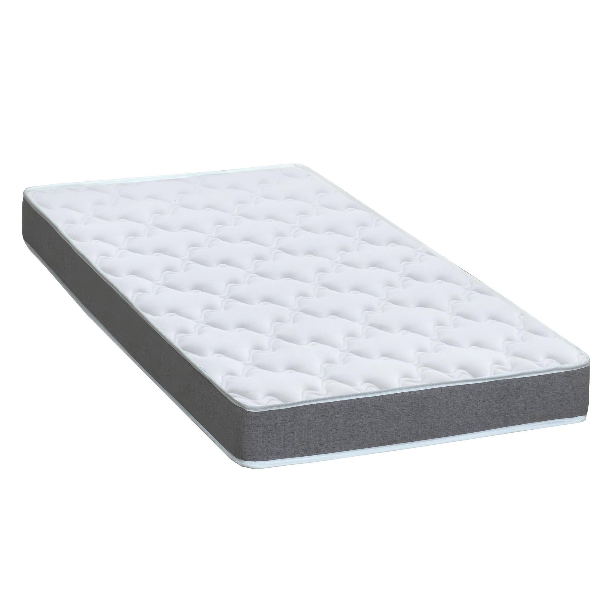 Voir la diapositive 5 : IDLITERIE Lit électrique lattes chêne clair + Matelas mousse mémoire de forme 2x70 x190