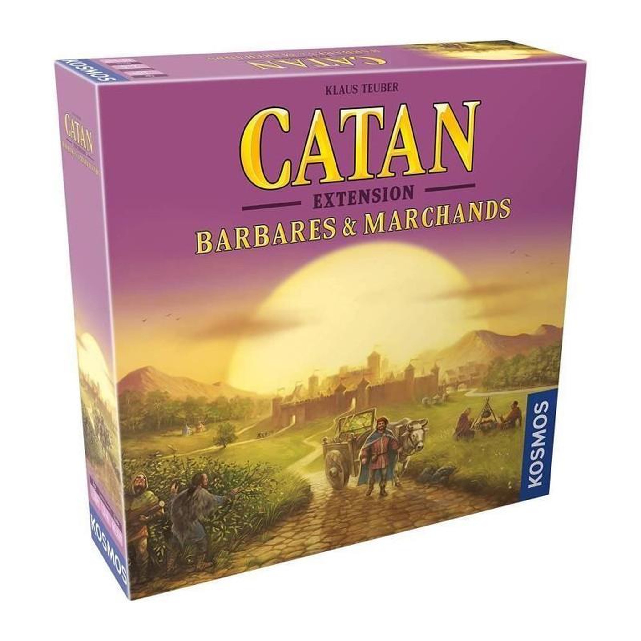 Asmodee Catan - Extension : Barbares + Marchands - Jeu de societe - A partir de 10 ans