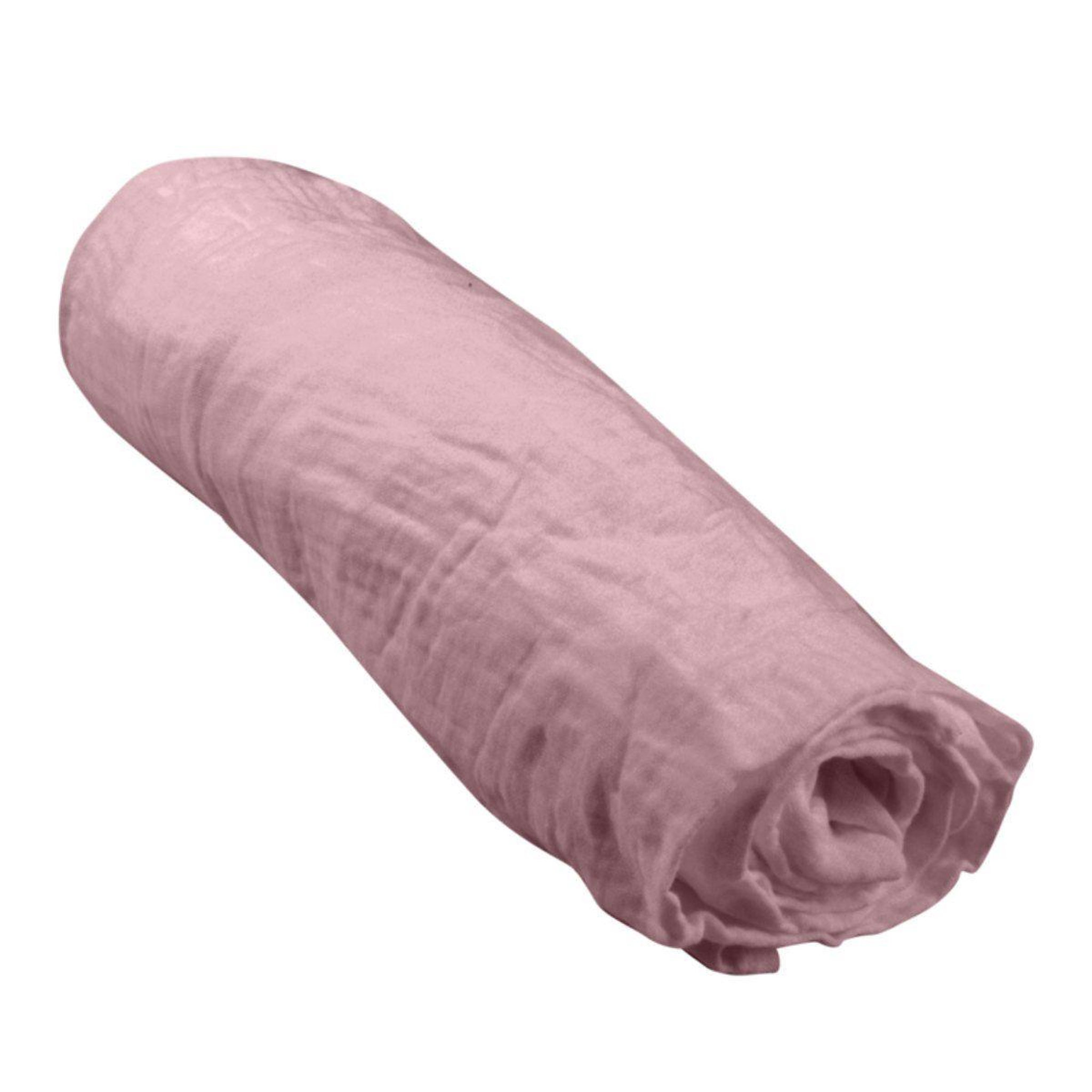 Voir la diapositive 1 : BEBE DOUCEUR Drap housse bébé  extensible  70x140cm rose