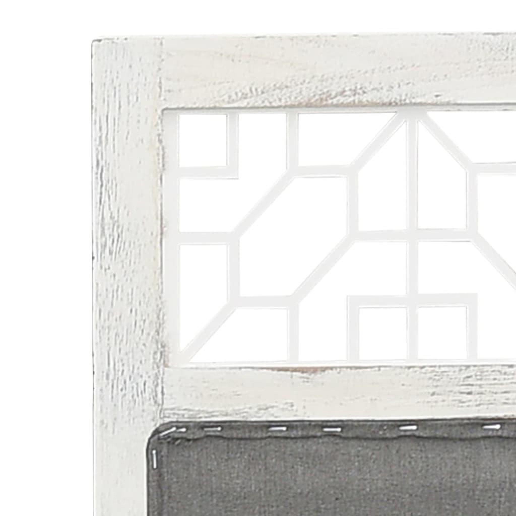 Voir la diapositive 5 : VIDAXL Cloison de separation 6 panneaux Gris 210x165 cm Tissu