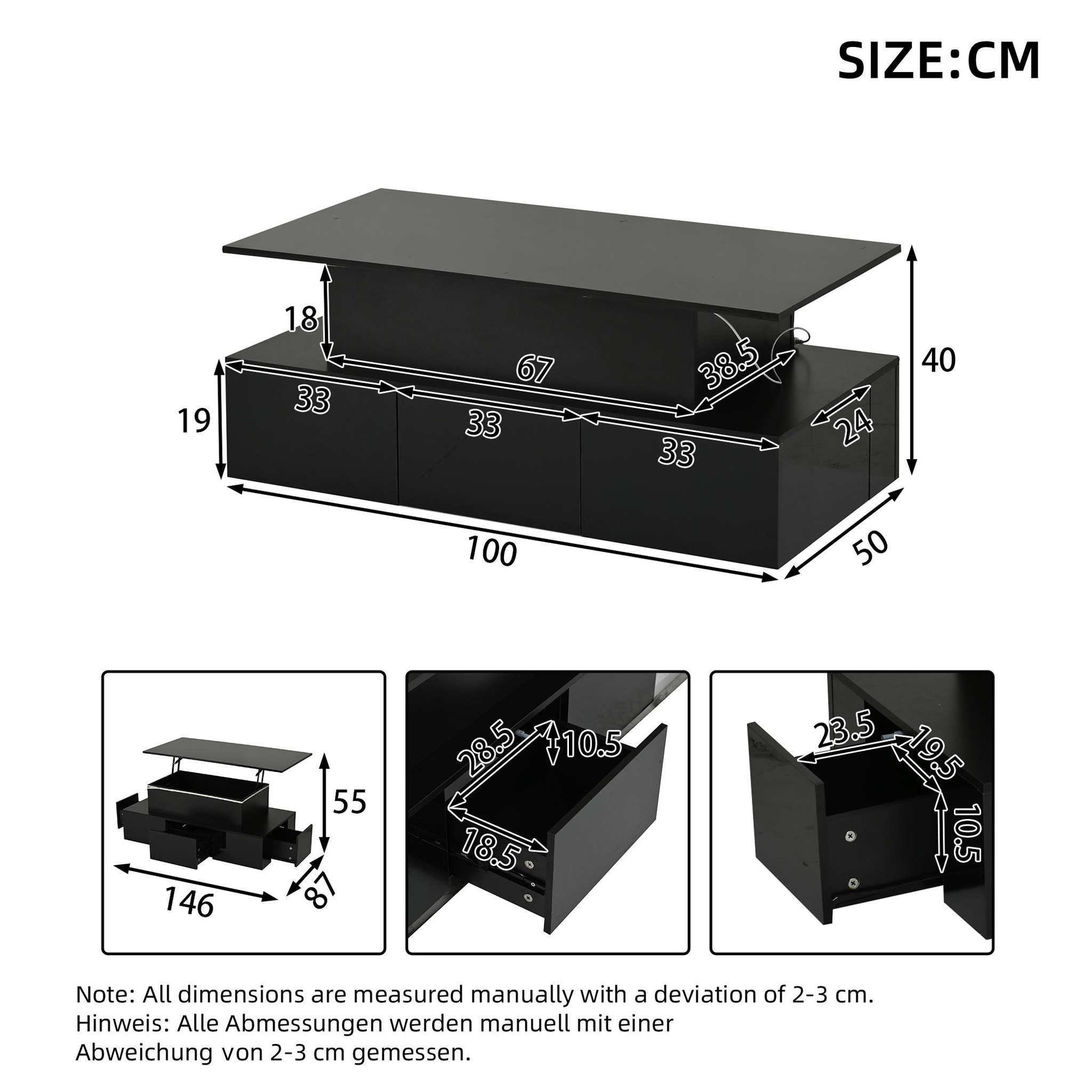 Voir la diapositive 3 : MERAX Table basse