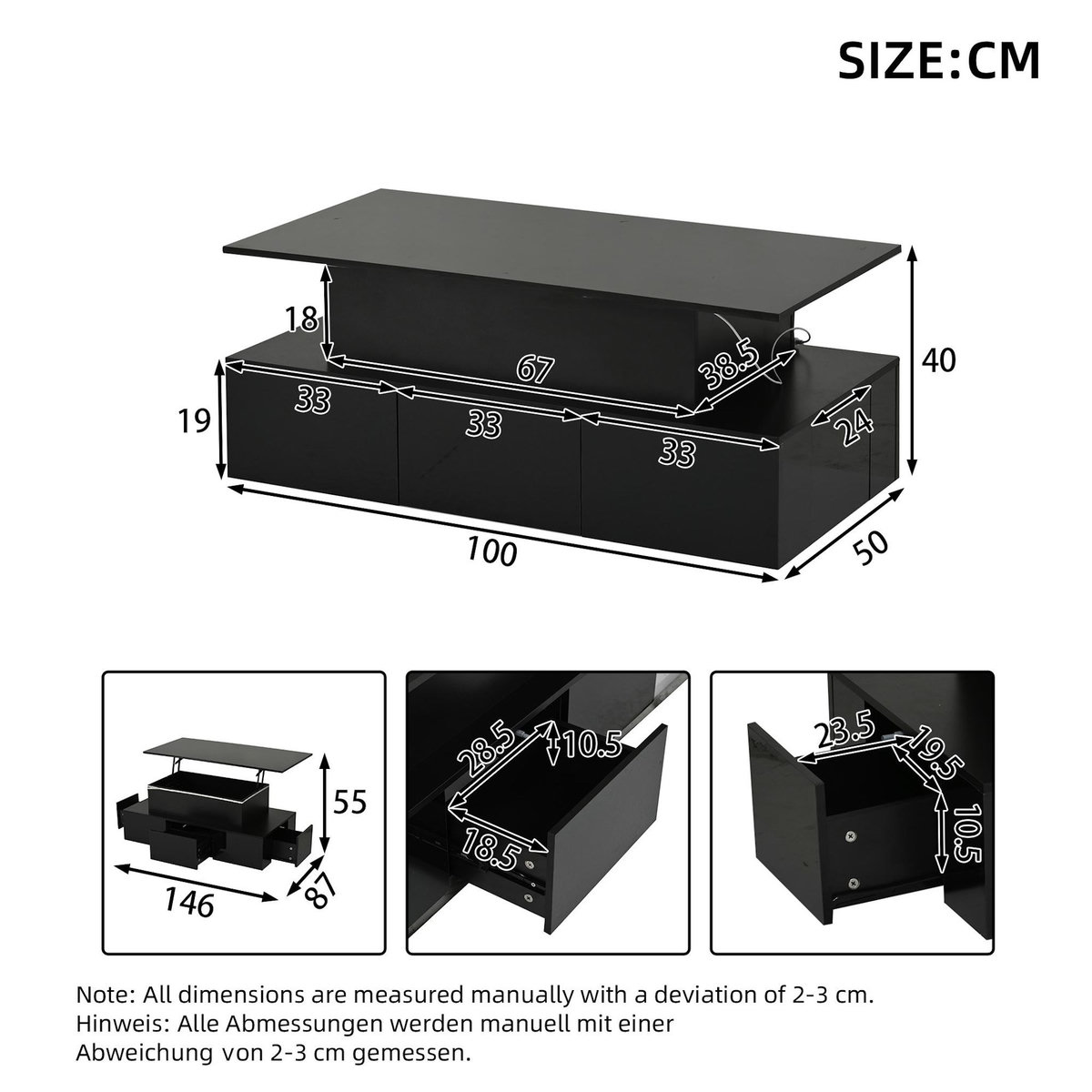 MERAX Table basse