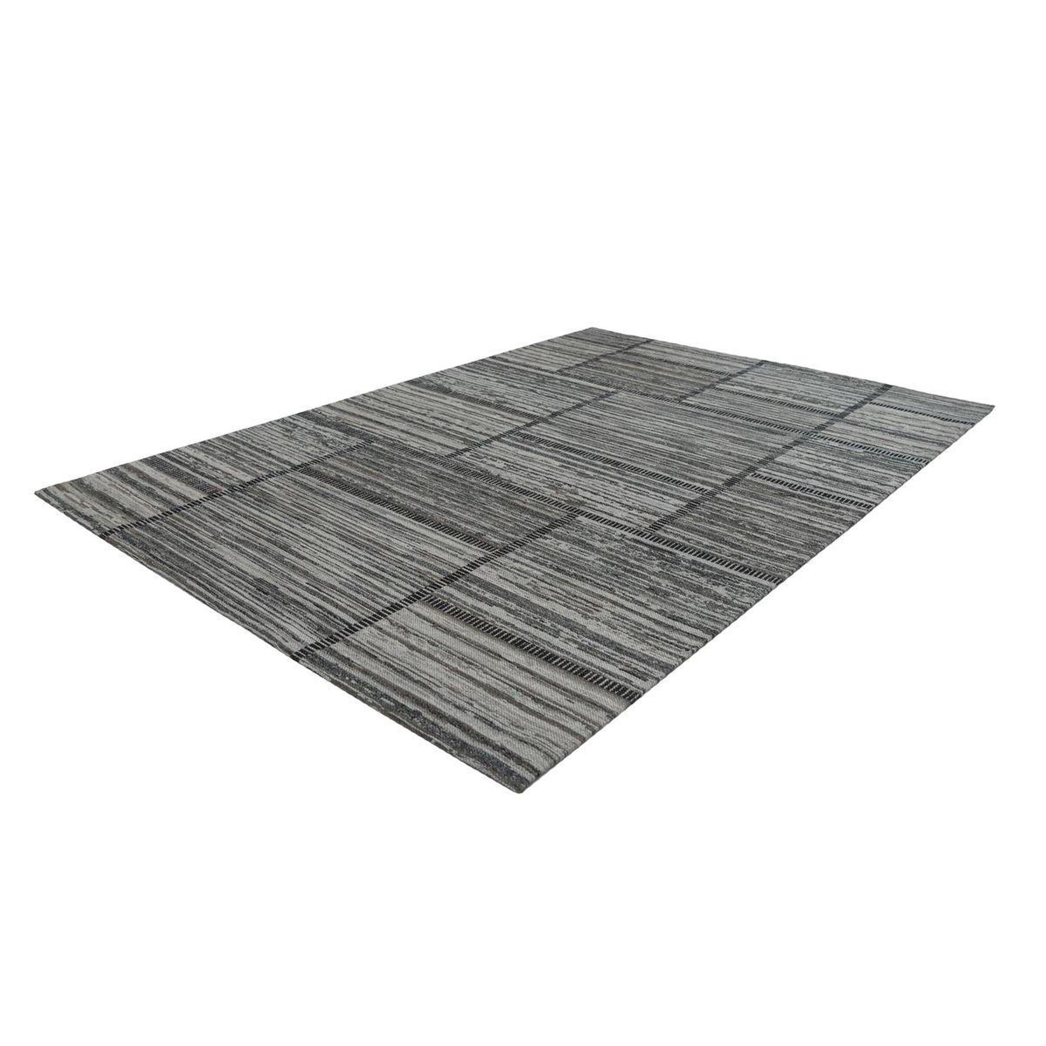 Voir la diapositive 4 : Paris Prix Tapis Imprimé Jacquard  Phoenix  Naturel & Gris
