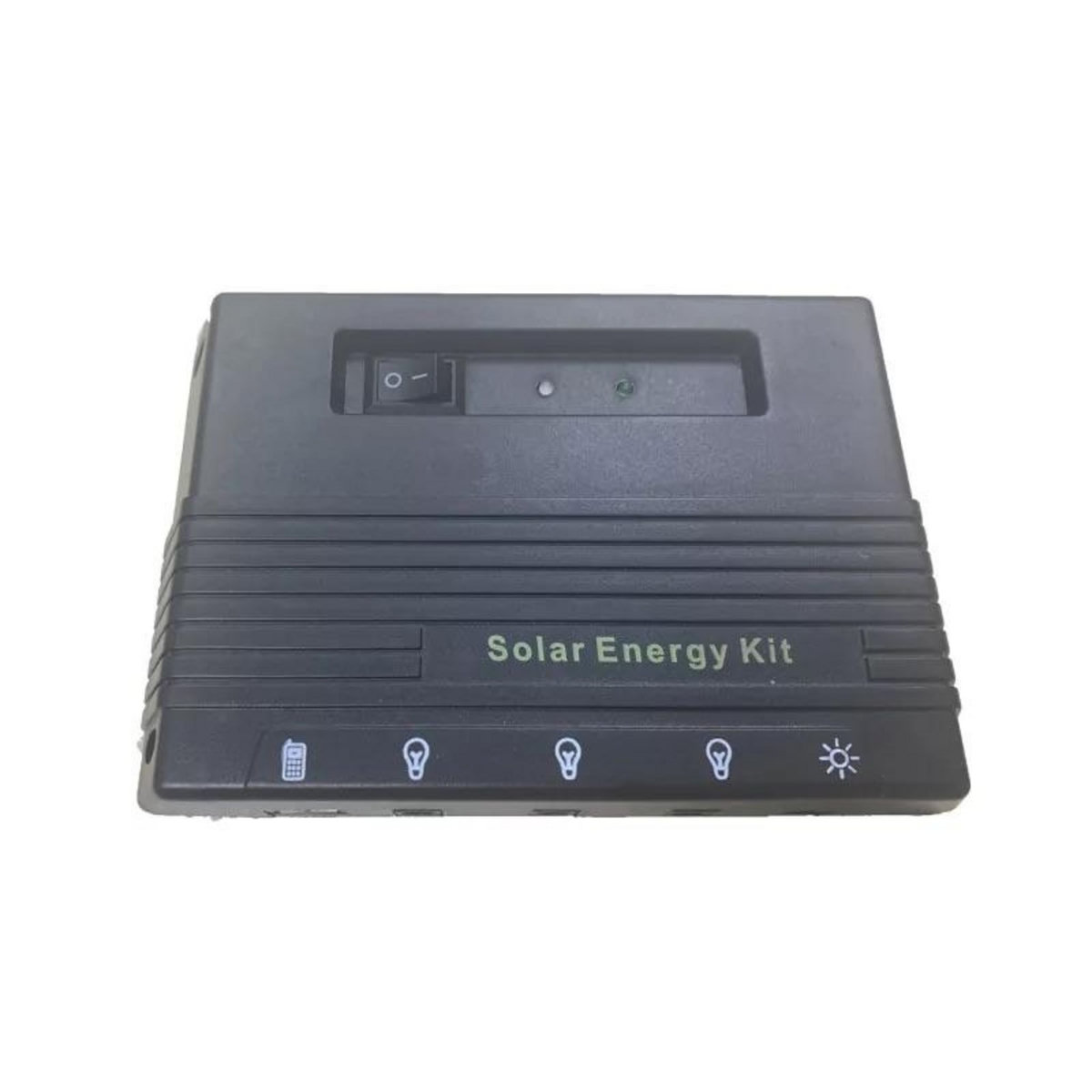 Chalet & jardin Station d'énergie solaire portable -SES-M - avec 3 ampoules et chargeur USB