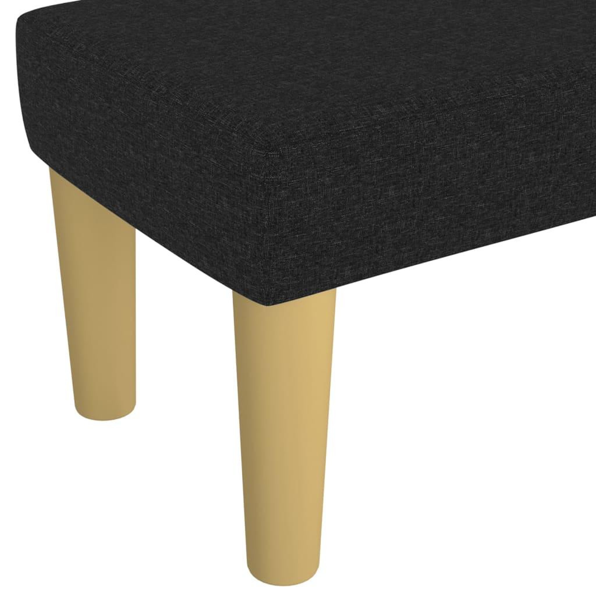 Voir la diapositive 5 : VIDAXL Banc Noir 70x30x30 cm Tissu