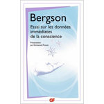 ESSAI SUR LES DONNEES IMMEDIATES DE LA CONSCIENCE, Bergson Henri