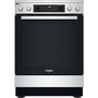 Voir la diapositive 1 : Whirlpool Cuisinière vitrocéramique WS68V8CCX/FR Steam+