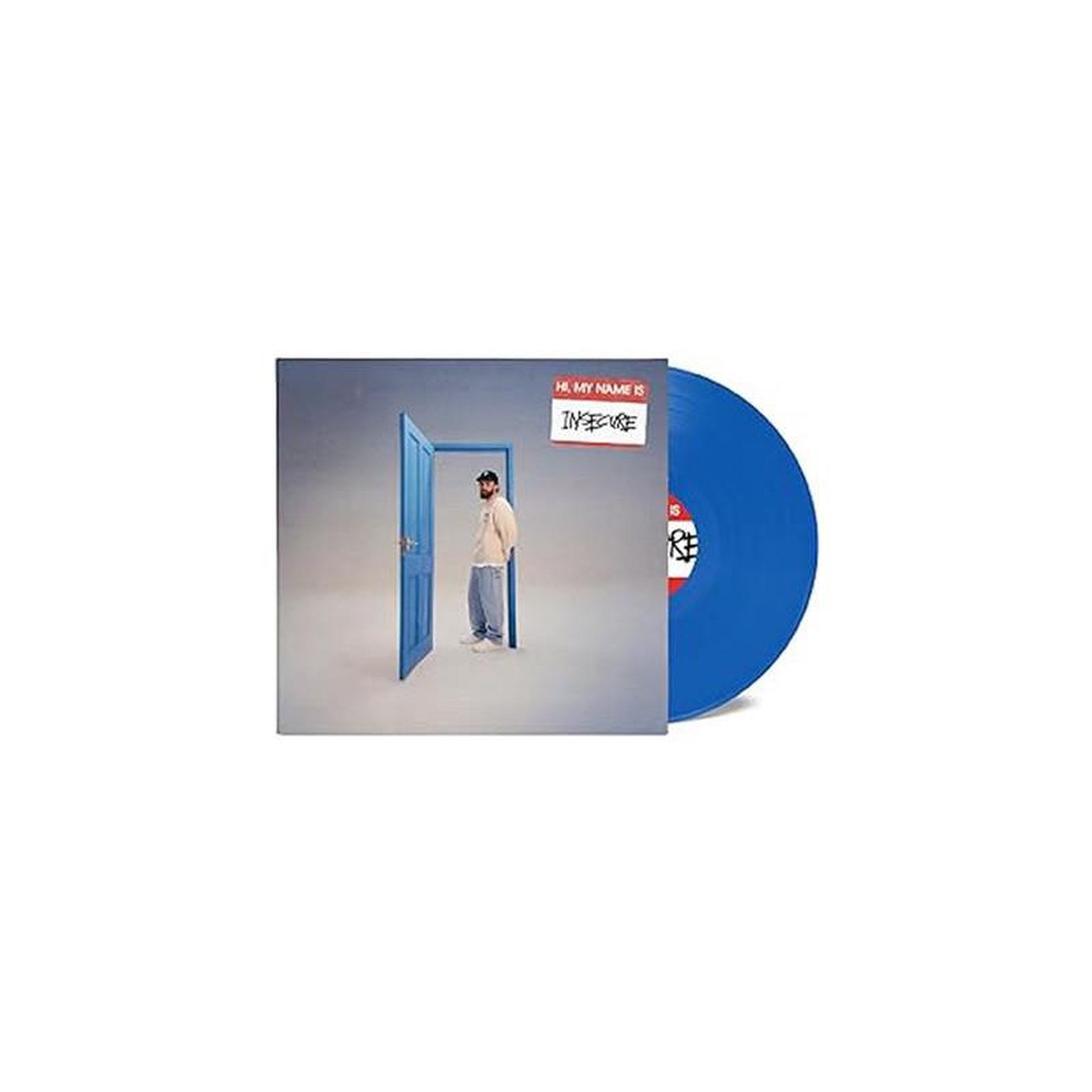 Lp vinyle bleu sam tompkins  hi. My name is insecure  — édition indie/alternative