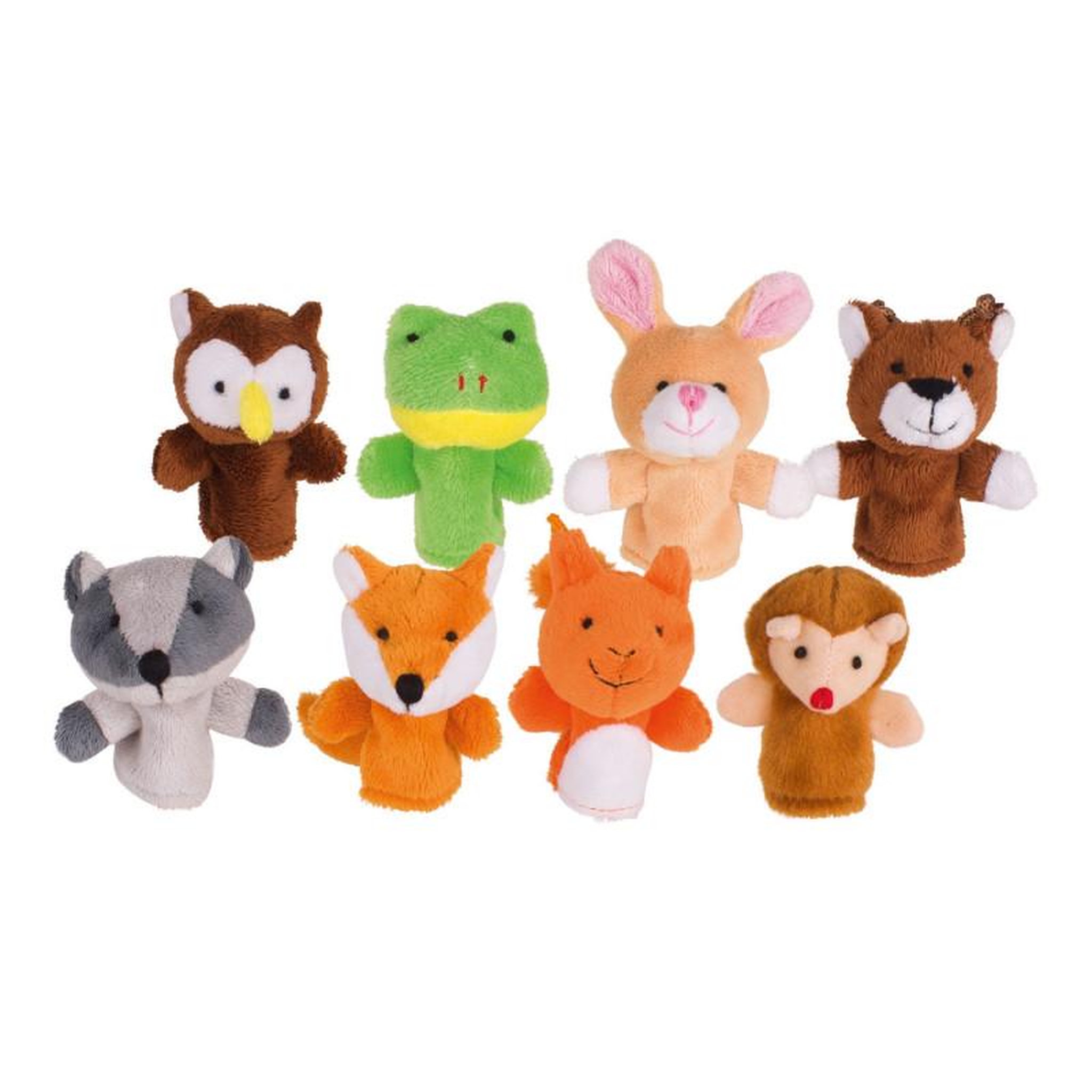 Goki GOKI Finger puppets Forest animals, 8st.