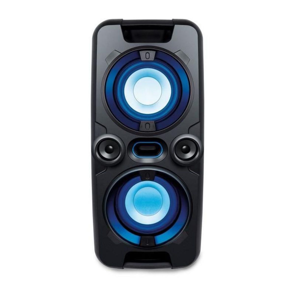 SENCO Enceinte audio sans fil - SENCOR - SSS 3800 - 60 W - 30 radios FM - Bluetooth - Lumieres LED clignotantes - Noir