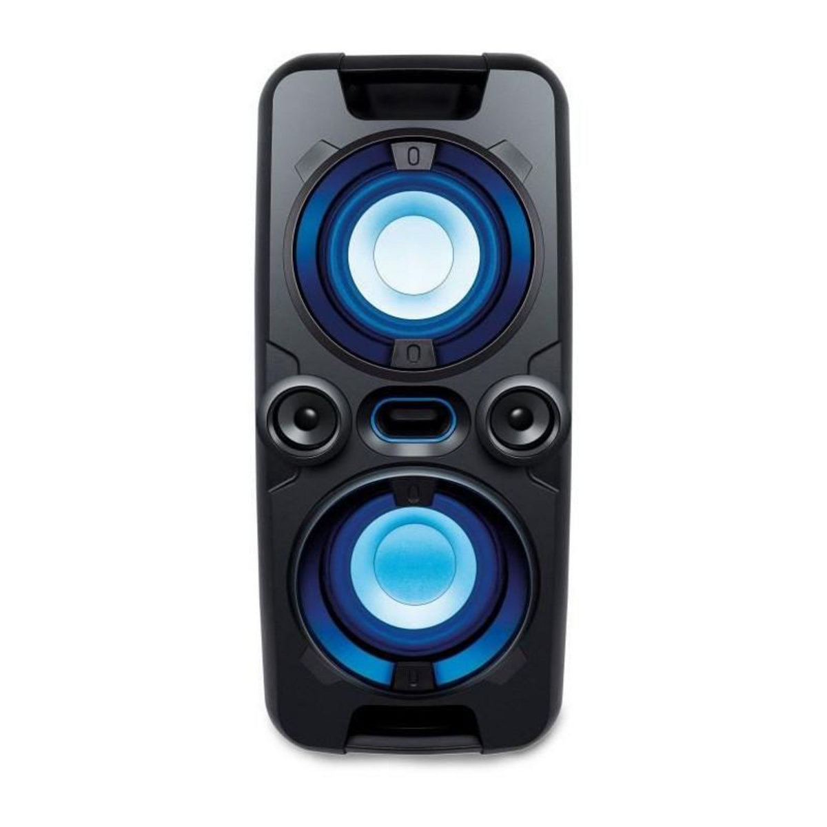 SENCO Enceinte audio sans fil - SENCOR - SSS 3800 - 60 W - 30 radios FM - Bluetooth - Lumieres LED clignotantes - Noir