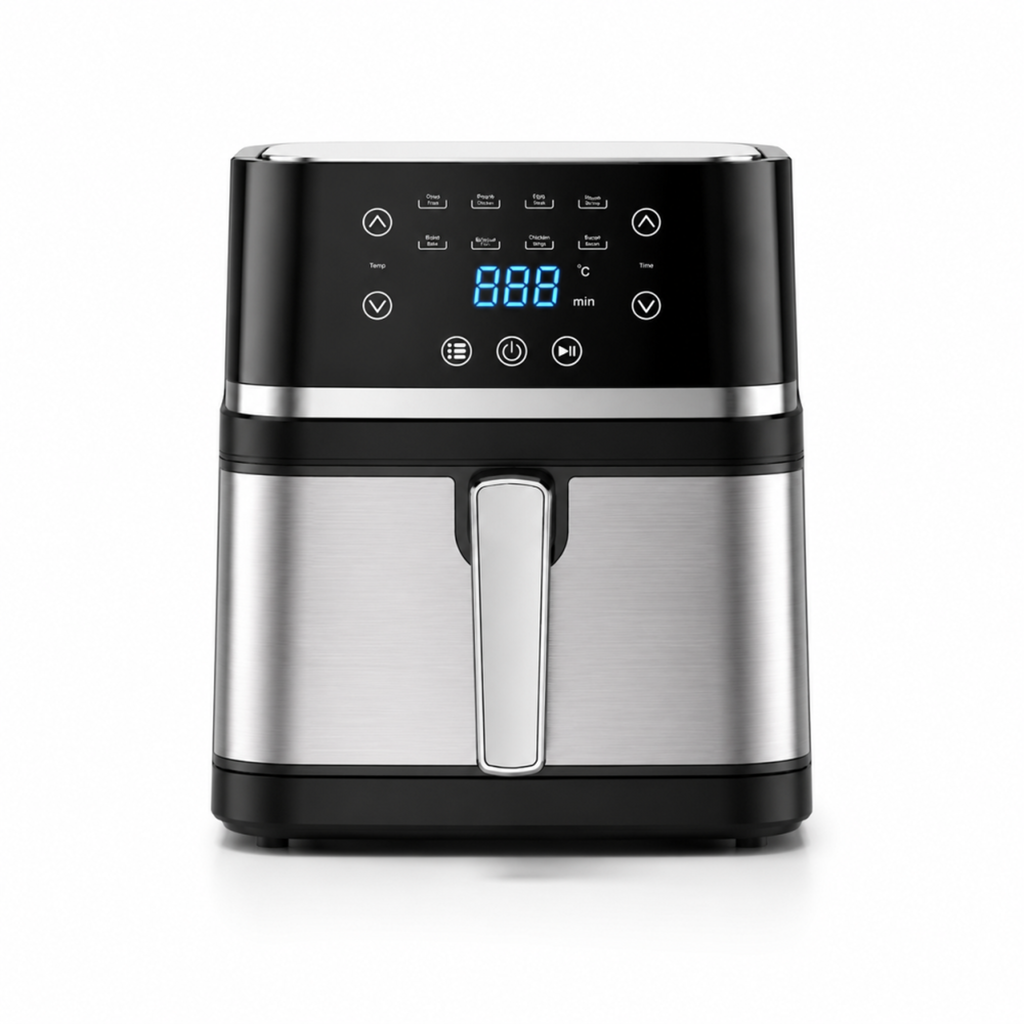 Voir la diapositive 2 : LVTETIA Air Fryer BW-8011D, friteuse sans huile capacité 6,5L, porte design métal, 1350W, fonction vapeur
