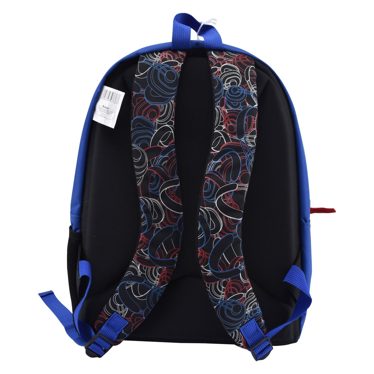 AUCHAN Sac à dos polyester imprimé CASQUES AUDIO STREET CODE