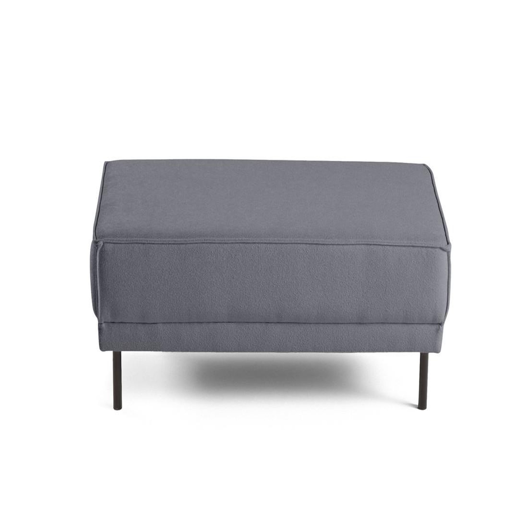 Voir la diapositive 6 : LISA DESIGN Charlie - pouf - pieds hauts - en tissu