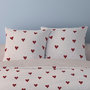 Voir la diapositive 2 : Dourev Housse de couette 240x220 + 2 taies flanelle 100% coton