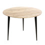 Voir la diapositive 2 : Paris Prix Table Basse en Bois  Ciotat  65cm Naturel & Noir