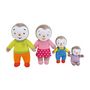 Voir la diapositive 3 : JEMINI Coffret famille 4 Peluches T Choupi JEMINI + 19 cm