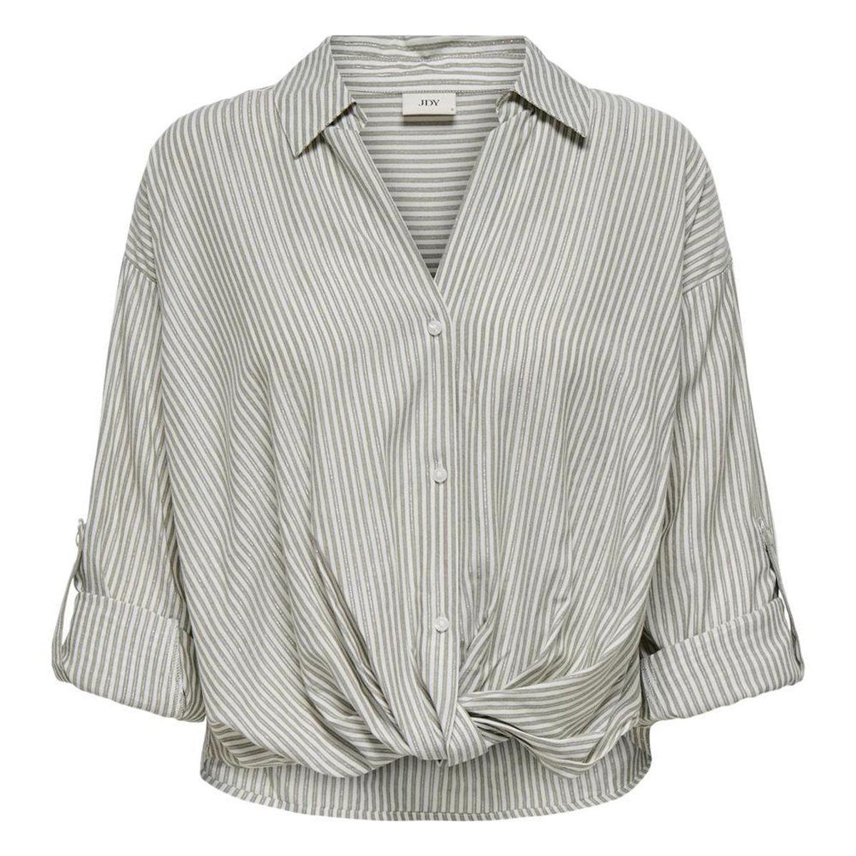 JACQUELINE DE YONG Chemise à Rayures Vert/Blanc Femme JDY Selma