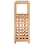 Voir la diapositive 2 : VIDAXL Porte parapluie 18 x 18 x 50 cm Bois de noyer massif