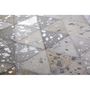 Voir la diapositive 3 : Paris Prix Tapis Patchwork Fait Main  Rocket  Gris & Argent
