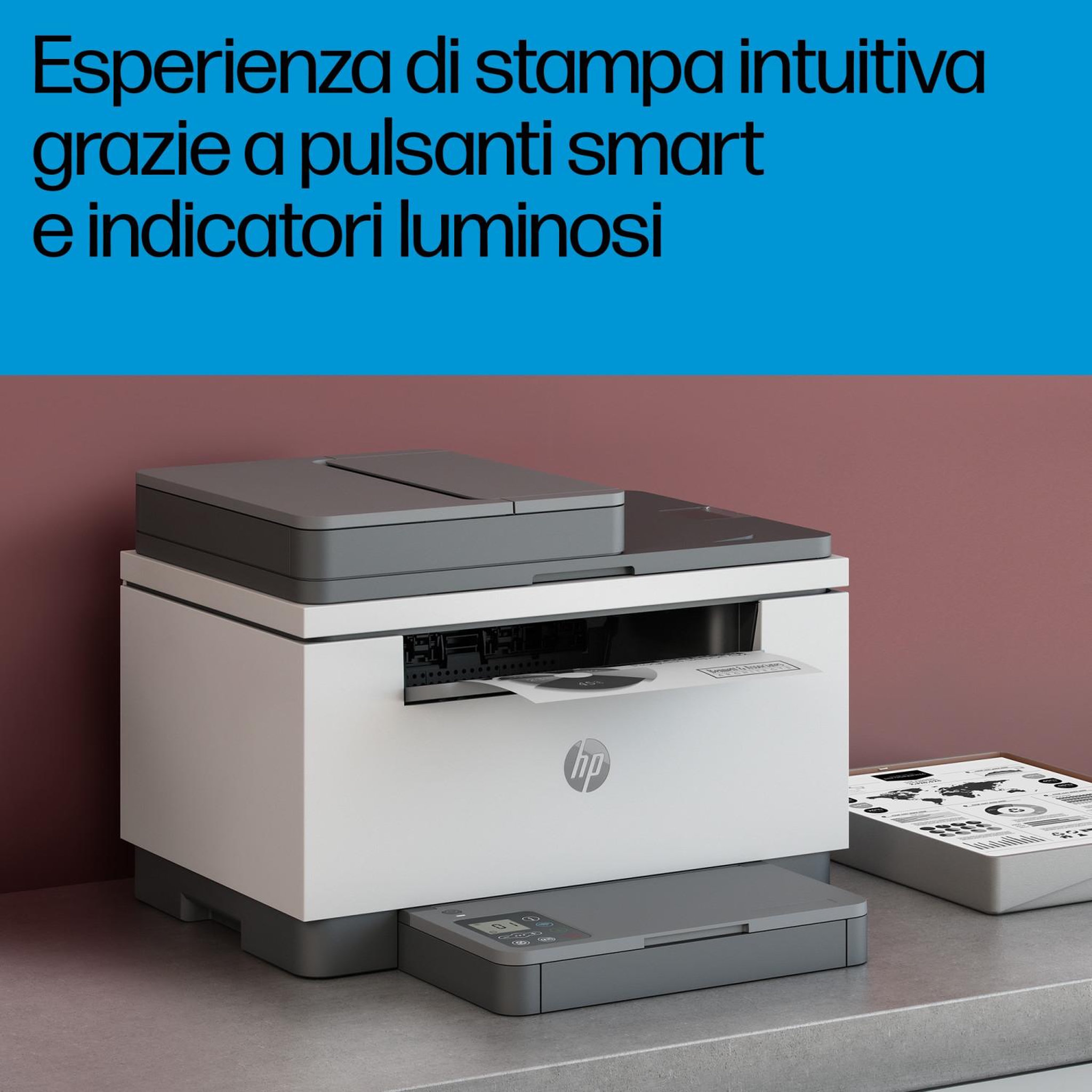 Voir la diapositive 3 : HP Imprimante multifonction hp laserjet m235sdw blanche