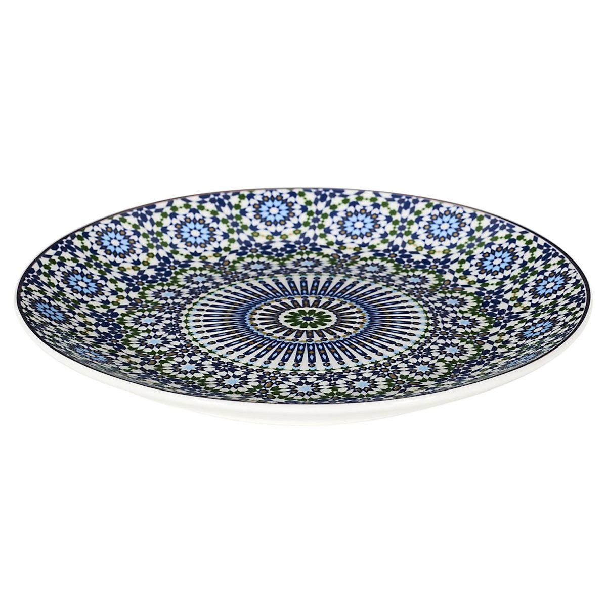 Paris Prix Lot de 6 Assiettes à Dessert  Sana  20cm Multicolore