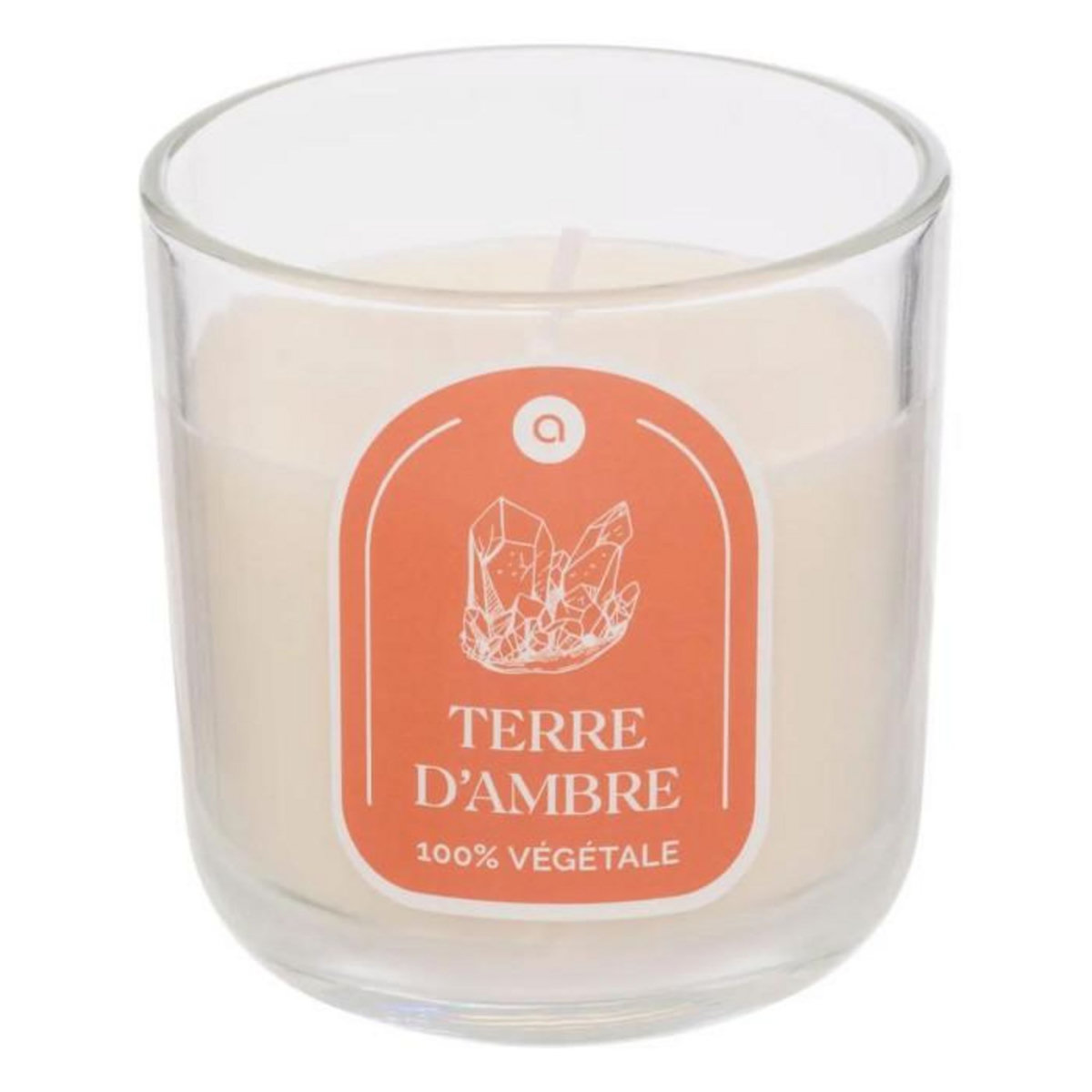 ATMOSPHERA Bougie Parfumée en Verre  Floa  115g Ambre