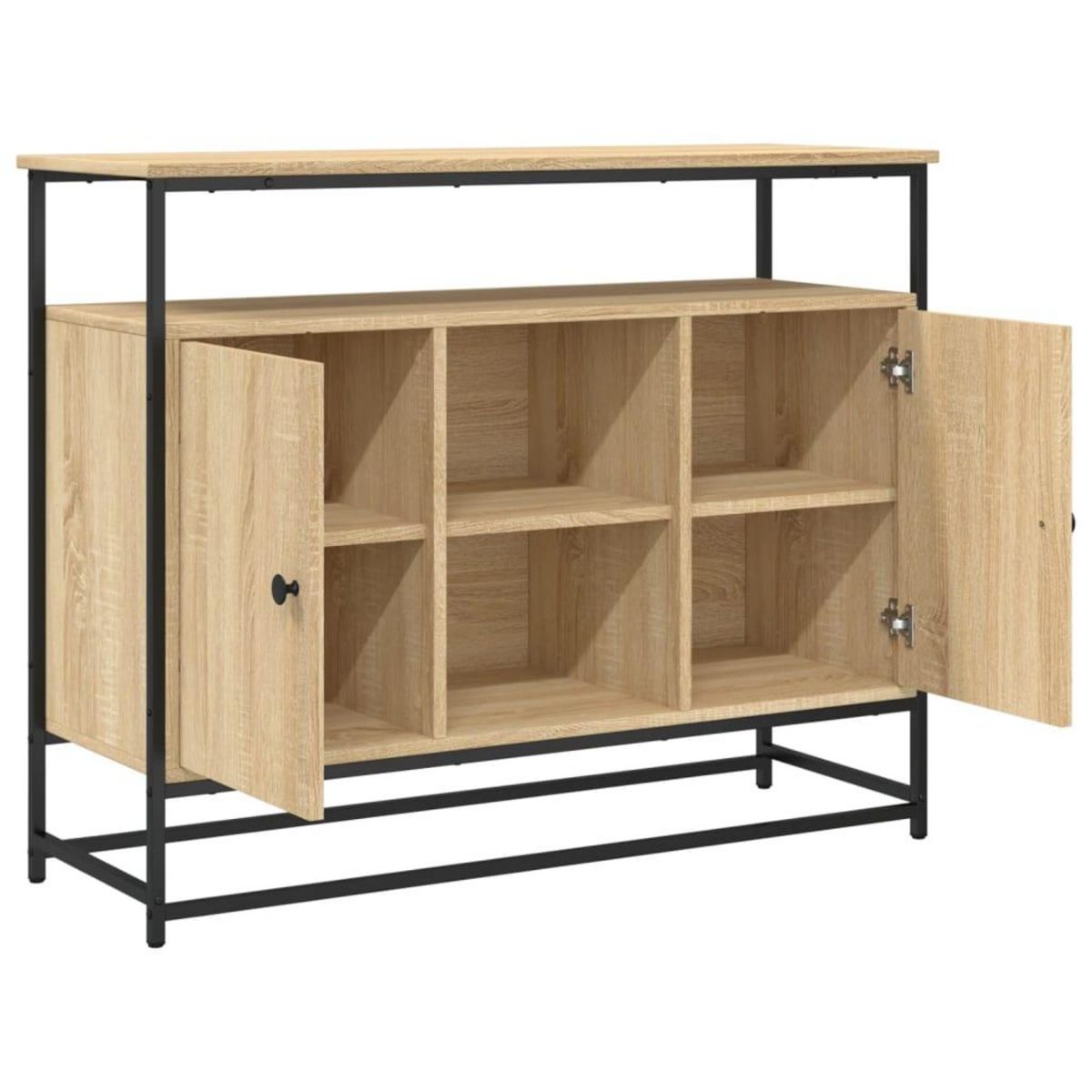 VIDAXL Buffet chene sonoma 100x35x80 cm bois d'ingenierie