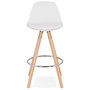 Voir la diapositive 3 : Paris Prix Tabouret de Bar  Bjarki  85cm Blanc