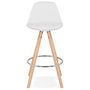 Voir la diapositive 3 : Paris Prix Tabouret de Bar  Bjarki  85cm Blanc