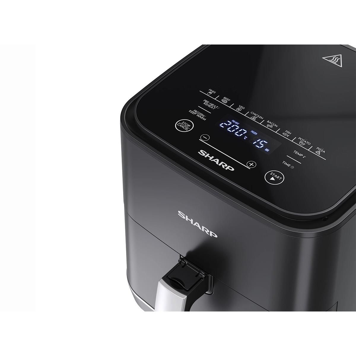 Sharp Friteuse sans huile 5.5l 1650w noir - af-gs552ae-b