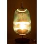 Voir la diapositive 3 : Paris Prix Lampe à Poser en Verre  Oasis II  45cm Bleu