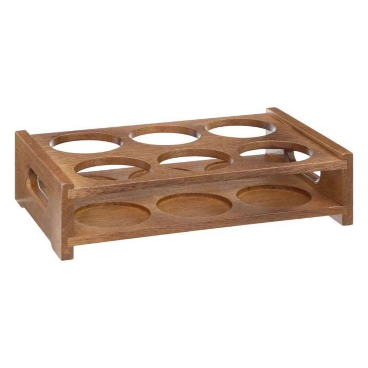 SECRET DE GOURMET Lot de 6 Verres à Vin & Rack  Victor  30cl Transparent