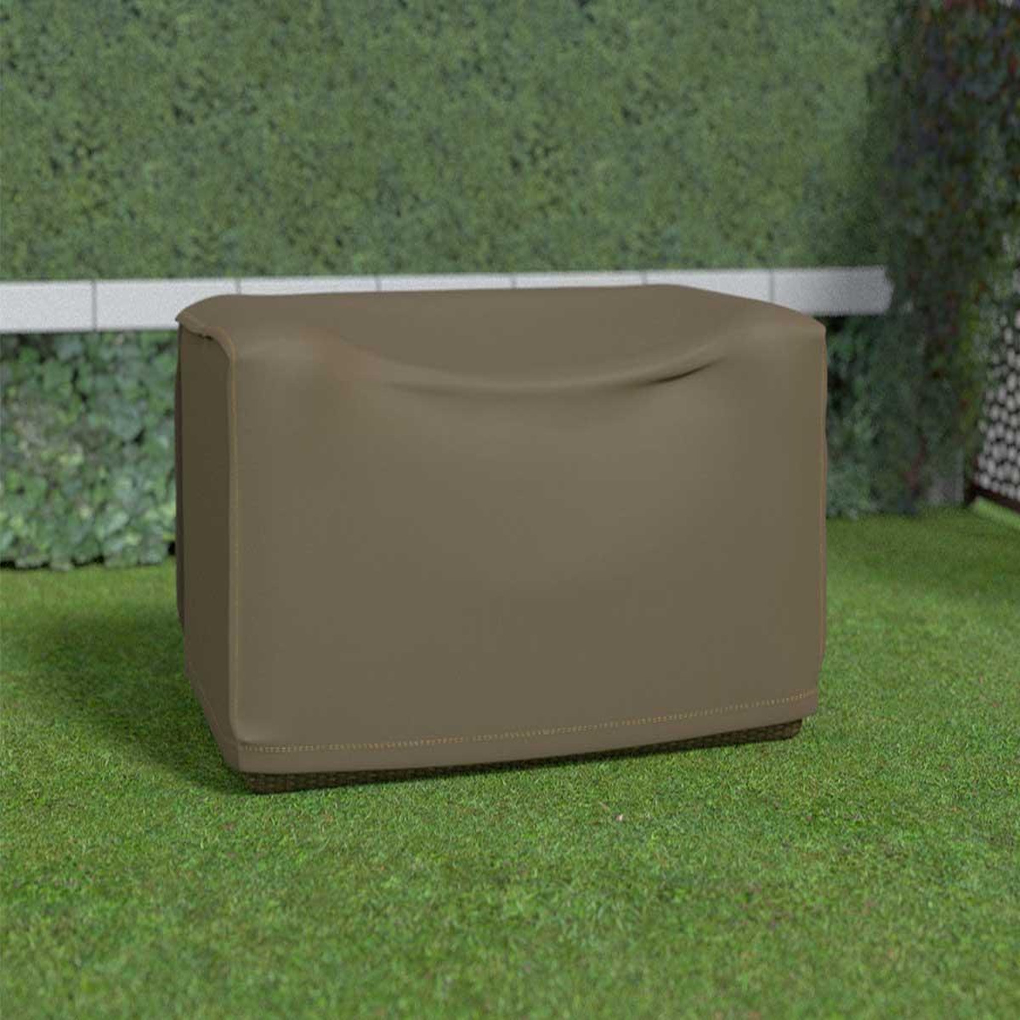 Voir la diapositive 2 : Nortene Housse de protection pour canapé 2 places covertop - taupe - 140 x 85 x 70 cm