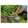 Voir la diapositive 3 : Nature Bordure de jardin - PE - Epaisseur 3 mm - Gris