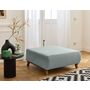 Voir la diapositive 5 : BEST MOBILIER Cristal - pouf modulable - 95 cm - en velours côtelé