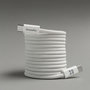 Voir la diapositive 1 : XTREMEMAC Câble USB C 2M blanc magnetique 60W