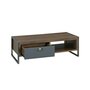 Ensemble table basse + meuble tv style industriel FABRIC