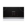 Voir la diapositive 4 : Siemens Table de cuisson aspirante induction 60cm 4 foyers 7400w noir - ED611BS16E