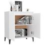 Voir la diapositive 3 : VIDAXL Buffet blanc 60x35x70 cm bois d'ingenierie