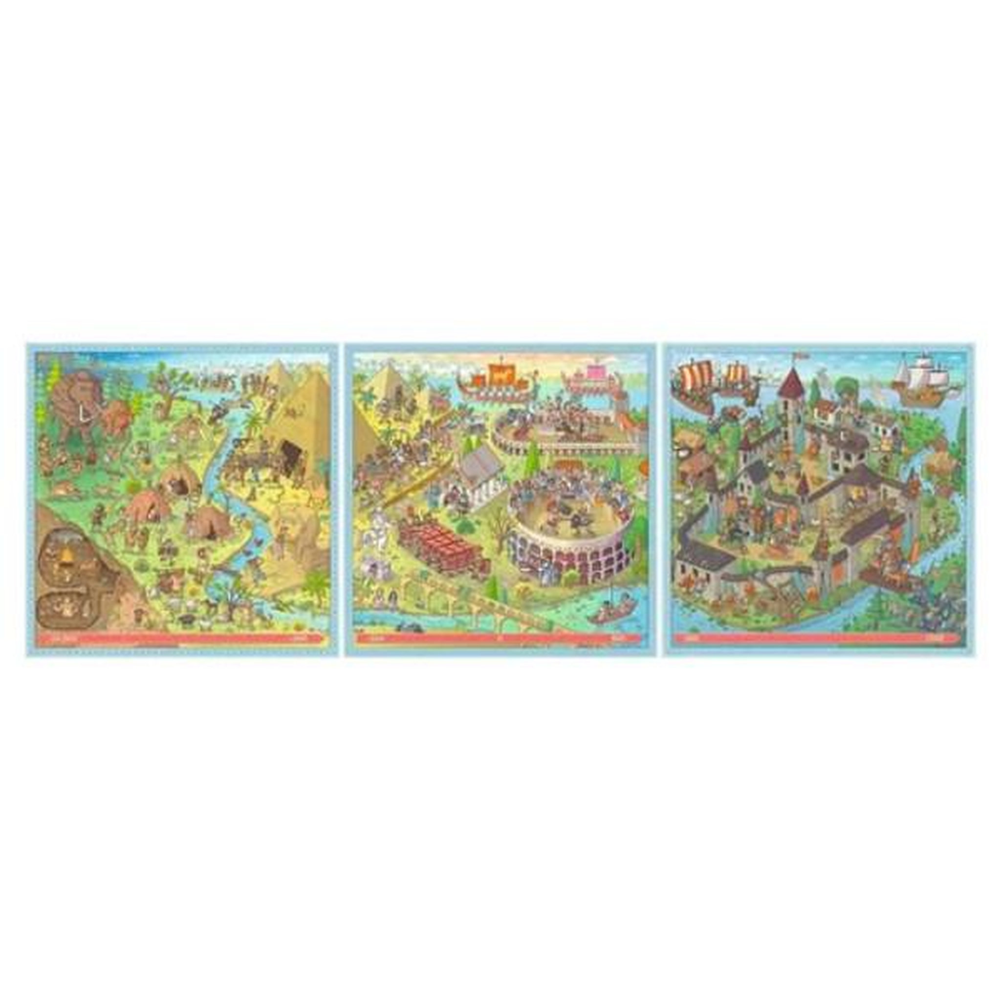 Voir la diapositive 2 : RAVENSBURGER Puzzle up! Histoire 3 puzzles